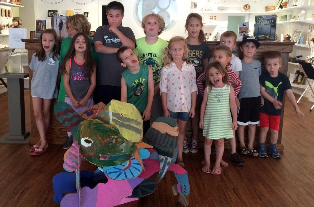 Summer Art Camp for Kids JULY 17 – 21 at the BAAC Gallery on Main