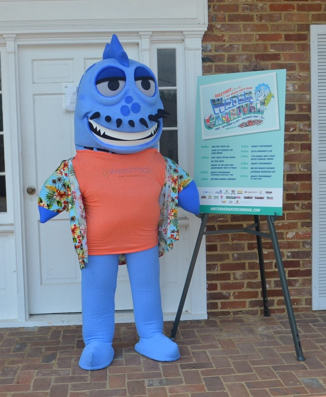 White River Water Carnival Mascot “Wally the Water Monster” Comes to ...