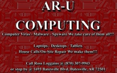 AR-U Computing Computer Sales/Service in Batesville – Available to Assist Everyone in this High Tech World in which we so live!!