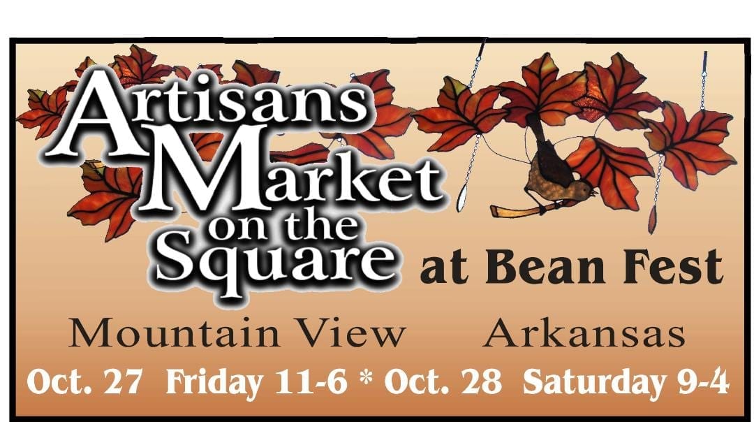 Artisans Market on the Square Oct. 27 and 28th during Mountain View