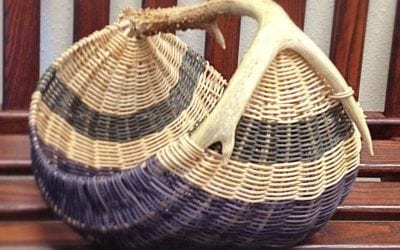 Introduction to Basket Weaving at Arkansas Craft School August and November 2018