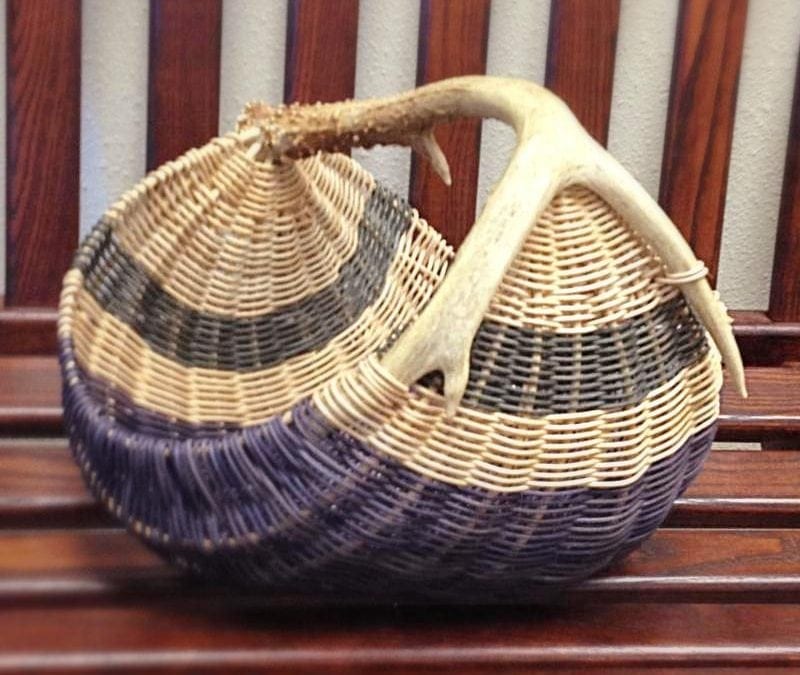 Introduction to Basket Weaving at Arkansas Craft School August and November 2018