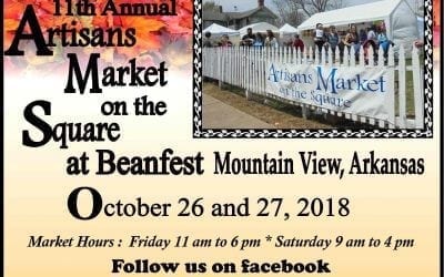 Artisans Market on the Square during Bean Fest in Mountain View, Oct. 26 and 27