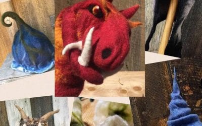 “Connecting with Craft,” wool felting will be demonstrated by Leigh Abernathy at the Arkansas Craft Gallery, 10 to 5