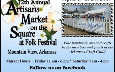 12th Annual Artisans Market on the Square Scheduled April 19 and 20