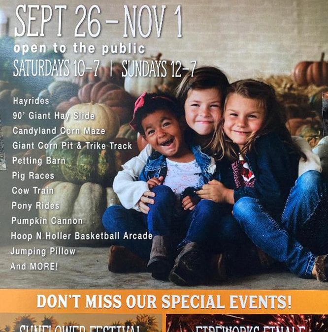 Jackson Farm in Black Rock Arkansas Schedules Fall Festival