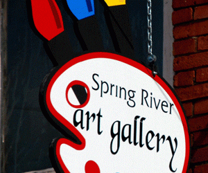 Spring is almost here and The SPRING RIVER ART GALLERY (SRAG) is open for the 2021 season