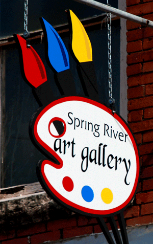 Spring is almost here and The SPRING RIVER ART GALLERY (SRAG) is open for the 2021 season