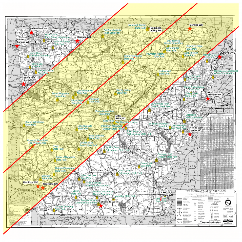 2024 Arkansas Solar Eclipse Ozark Gateway